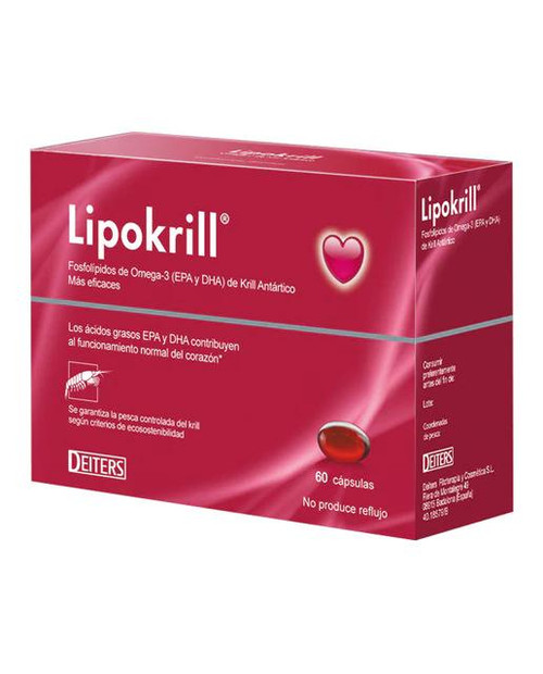 LIPOKRILL OMEGA-3 60 CAPSULAS