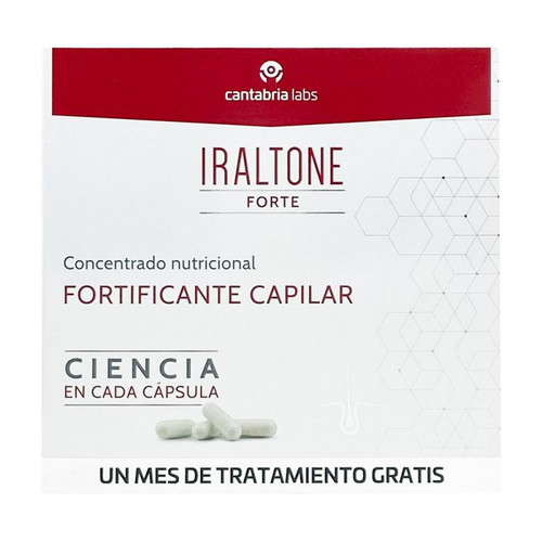 Iraltone forte duplo 2 x 60 capsulas (gratis un mes de tratamiento)