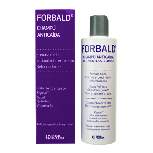 FORBALD CHAMPU 250 ML.