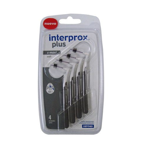 CEPILLO INTERPROX PLUS X-MAXI SOFT 4 UDS