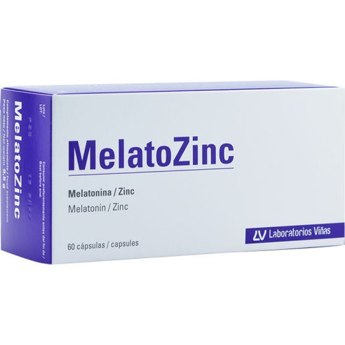 MELATOZINC 120 CAPSULAS