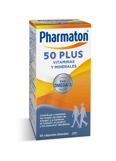 PHARMATON 50+  30 CAPSULAS