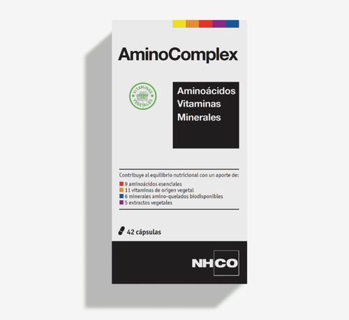 NHCO   AMINOCOMPLEX  42 CAPS.  (Aminoácidos, Vitaminas y Minerales)