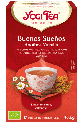 YOGI TEA BUENOS SUEÑOS ROOIBOS  17 X 1,8G