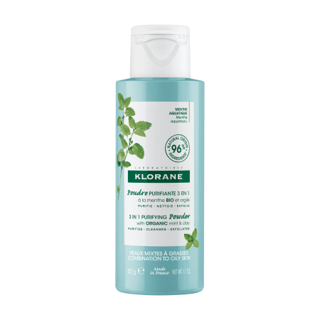 KLORANE POLV PURIF 3EN1 MENTA ACUATI 50G