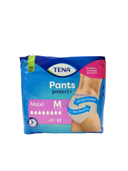 TENA PANTS MAXI MEDIANO 10 UDS.