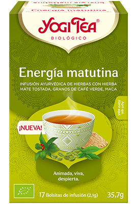 YOGI TEA ENERGIA MATUTINA 17 BOLSAS