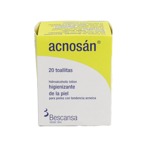ACNOSAN BESCANSA 20 TOALLITAS 2 ML      