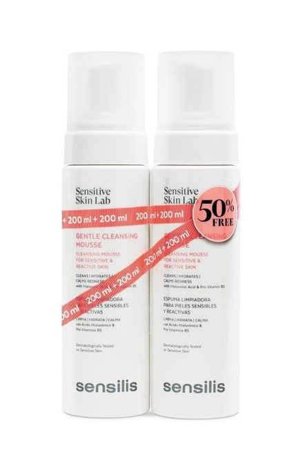 SENSILIS DUPLO GENTLE CLEANSING MOUSSE 200ML