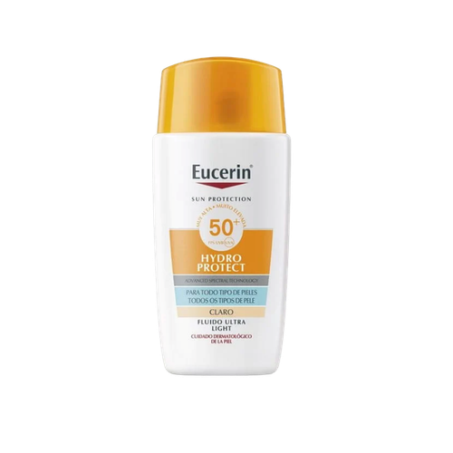 EUCERIN SUN HYDROPROTECT FLUIDO ULTRA LIGHT SPF 50+ TONO CLARO 50 ML