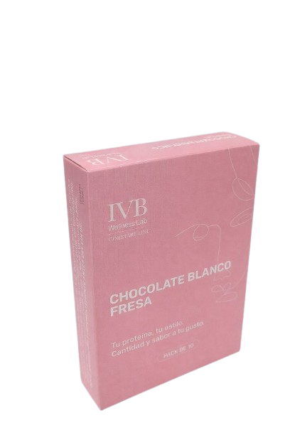 IVB AROMA PROTEINA SABOR CHOCOLATE BLANCO FRESA