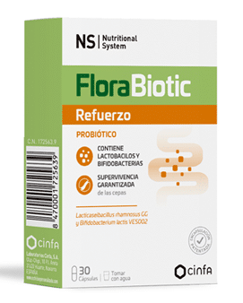 N+S FLORABIOTIC REFUERZO 30 CAPSULAS             