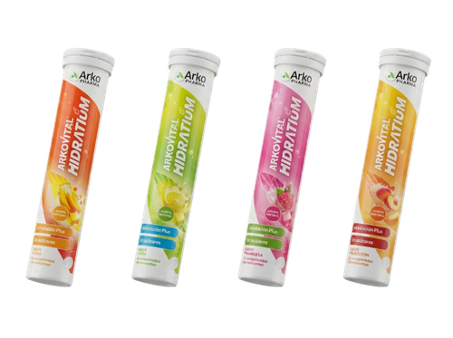 ARKOVITAL HIDRATIUM SABOR FRAMBUESA 24 COMP EFERV