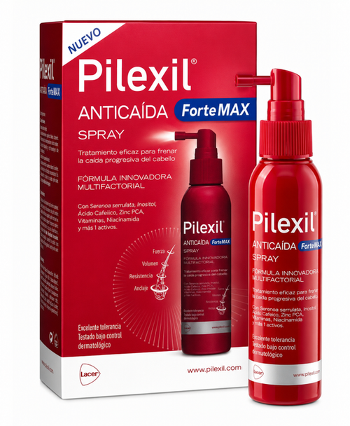 PILEXIL FORTE MAX SPRAY ANTICAIDA 120ML 