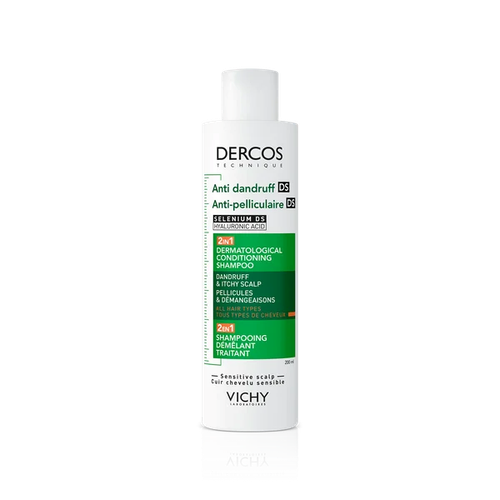 DERCOS CHAMPU ANTICASPA 2 EN 1  200 ML
