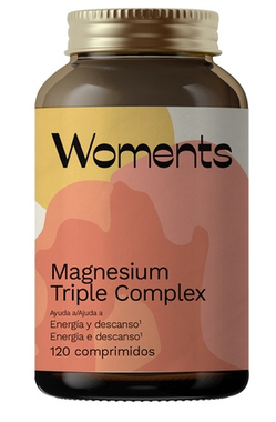WOMENTS MAGNESIO TRIPLE COMPLEX 120 CP  