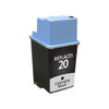 Black Ink Cartridge for HP 20 (C6614DN)-2