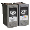 Black, Color Ink Cartridges for Canon PG-30/CL-31-2