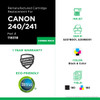 Black, Color Ink Cartridges for Canon PG-240/CL-241-3