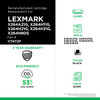 High Yield Toner Cartridge for Lexmark X264/X363/X364-2
