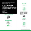 High Yield Toner Cartridge for Lexmark T630/T632/T634/X632/X634-2