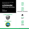 Ultra High Yield MICR Toner Cartridge for Lexmark MS510/MS610-2