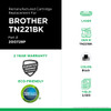 Black Toner Cartridge for Brother TN221-2