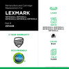 Extended Yield Toner Cartridge for Lexmark MS410/MS415/MS510/MS610/MX410/MX510/MX610-2