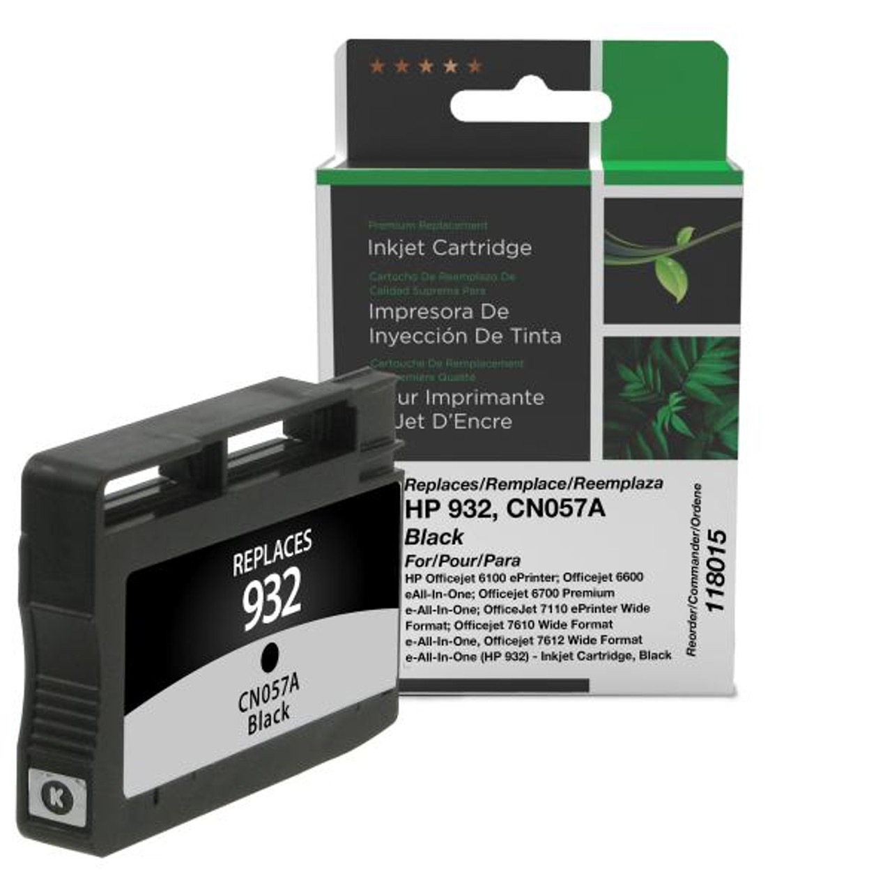 Black Ink Cartridge for HP 932 (CN057A)-1