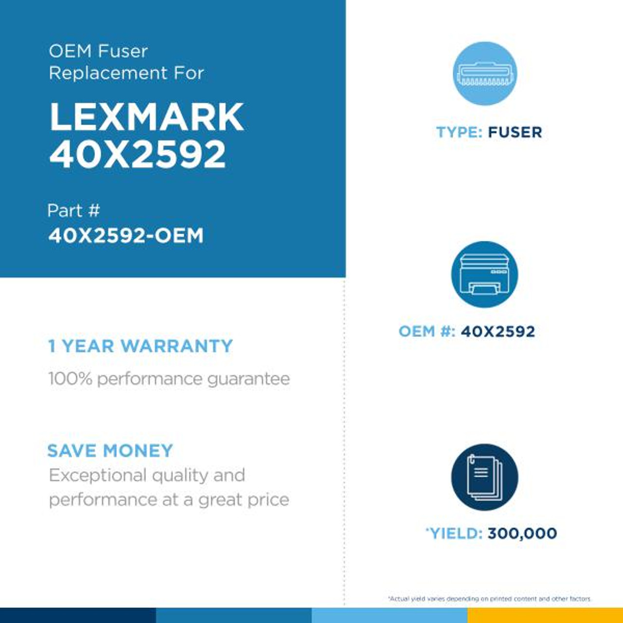 Lexmark T640 OEM Fuser-2