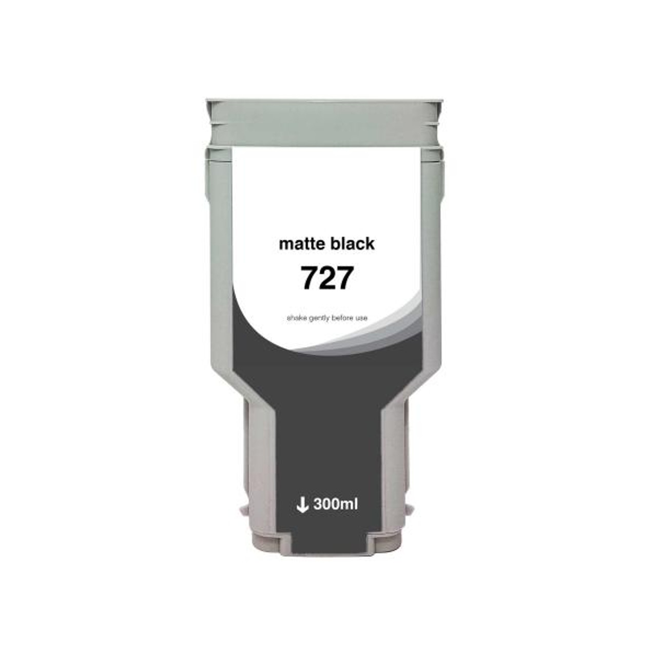 High Yield Matte Black Wide Format Ink Cartridge for HP 727 (C1Q12A)-1