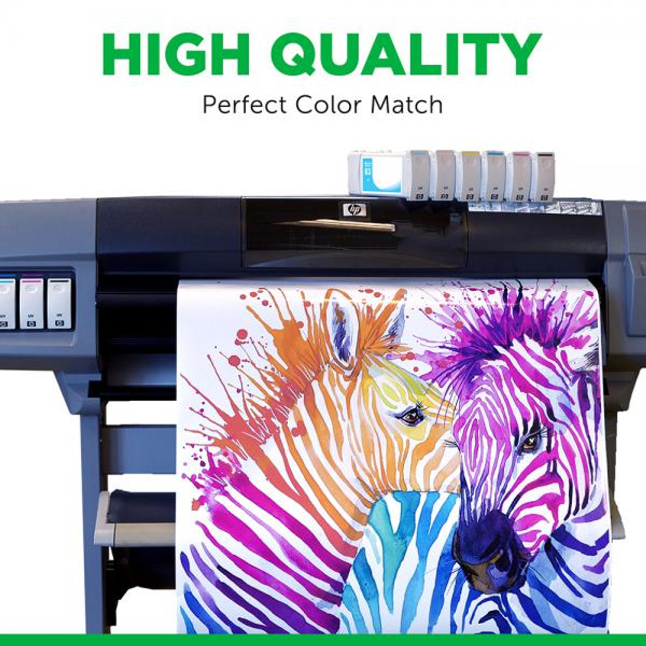 High Yield Matte Black Wide Format Ink Cartridge for HP 72 (C9403A)-2
