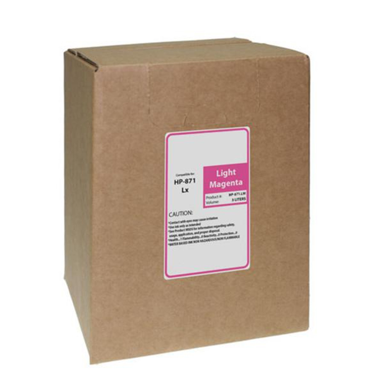 Light Magenta Wide Format Ink Bag for HP 871 (G0Y84D)-1