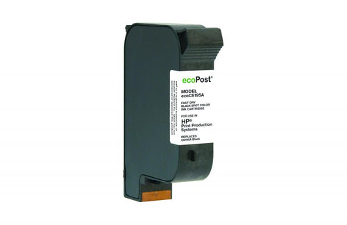 Postage Meter Fast Dry Black Ink Cartridge for HP C6195A-1