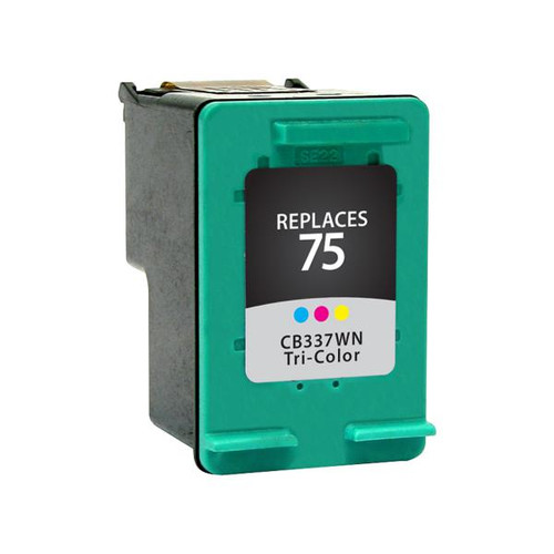 Tri-Color Ink Cartridge for HP 75 (CB337WN)-2