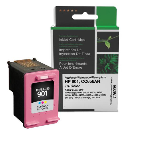 Tri-Color Ink Cartridge for HP 901 (CC656AN)-1