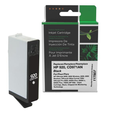 Black Ink Cartridge for HP 920 (CD971AN)-1