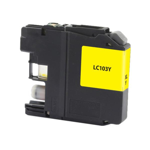 High Yield Yellow Ink Cartridge for Brother LC103XL-2