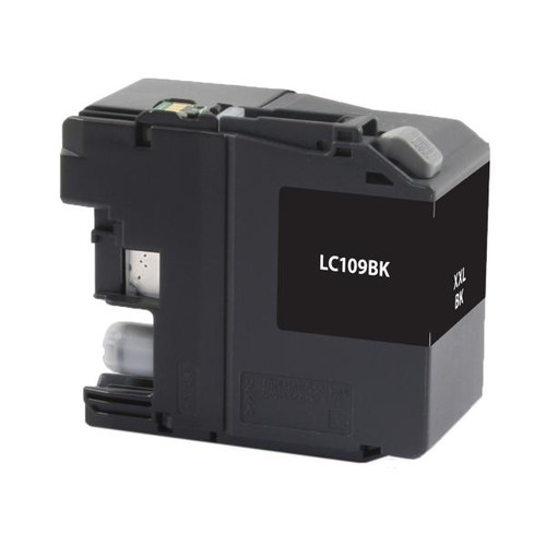 Super High Yield Black Ink Cartridge for Brother LC109XXL-2