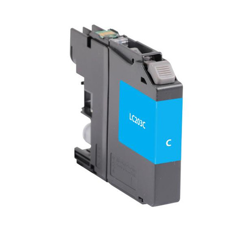 High Yield Cyan Ink Cartridge for Brother LC203XL-2