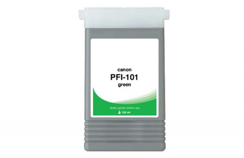 Green Wide Format Ink Cartridge for Canon PFI-101 (0890B001AA)-1