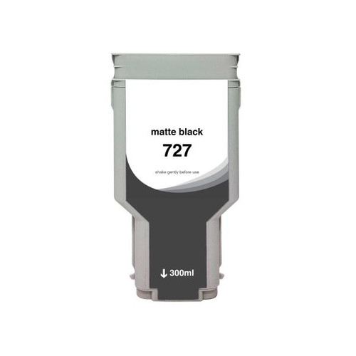 High Yield Matte Black Wide Format Ink Cartridge for HP 727 (C1Q12A)-1