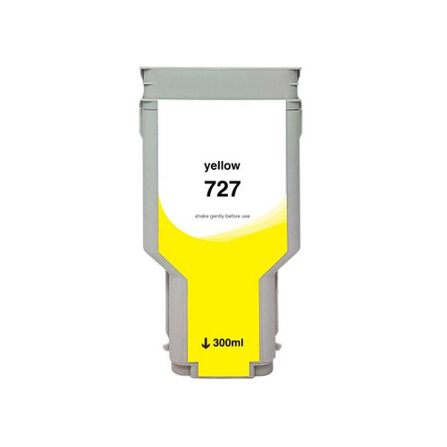 High Yield Yellow Wide Format Ink Cartridge for HP 727 (F9J78A)-1