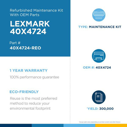 Lexmark 40X4724 Maintenance Kit-2