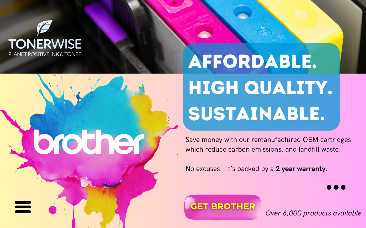 Save money on Brother Ink and Toner