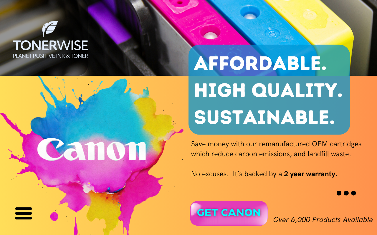 Save Money on Canon Ink and Toner