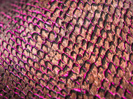 What makes salmon leather ideal for detailed projects and accessories?