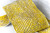 Salmon fish leather - White & Yellow