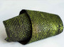 Salmon fish leather - Lime green