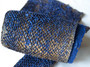 Genuine Icelandic Salmon Fish Leather - Blue 1